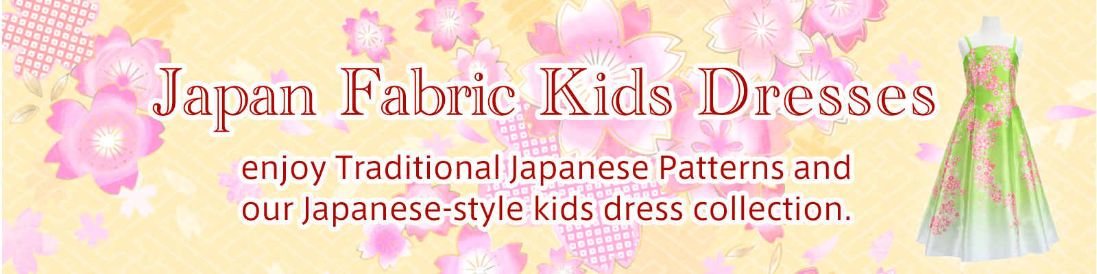 Japan Fabric Kids Dresses